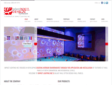 Tablet Screenshot of ledmodularwalls.com